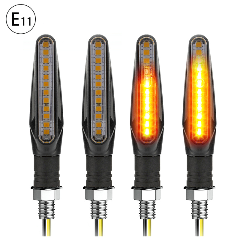Badminton Flash - إشارة انعطاف للدراجات النارية E11 LED
