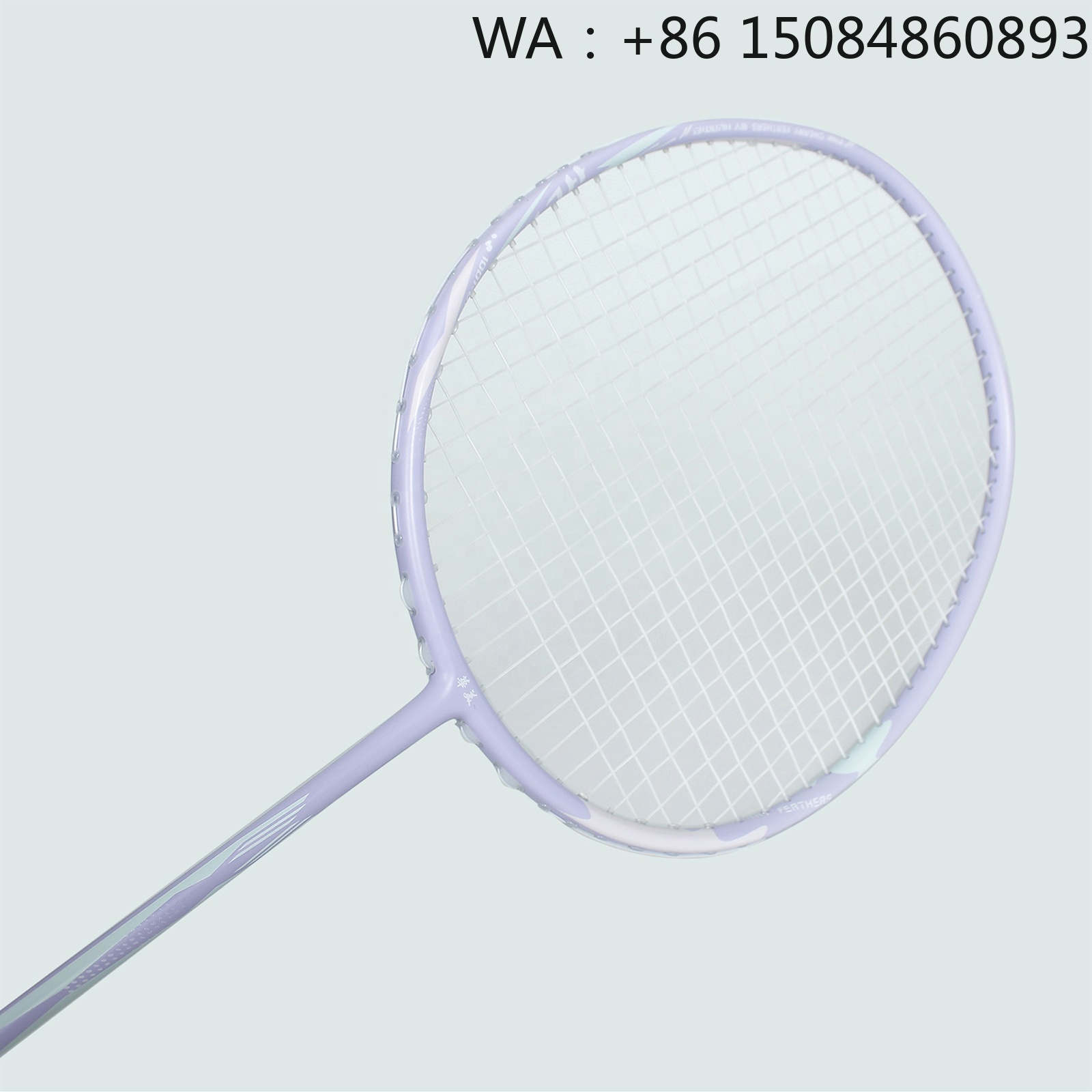 مضرب تنس الريشة من مادة ألياف  - مراجعة Badminton Racket وسعره