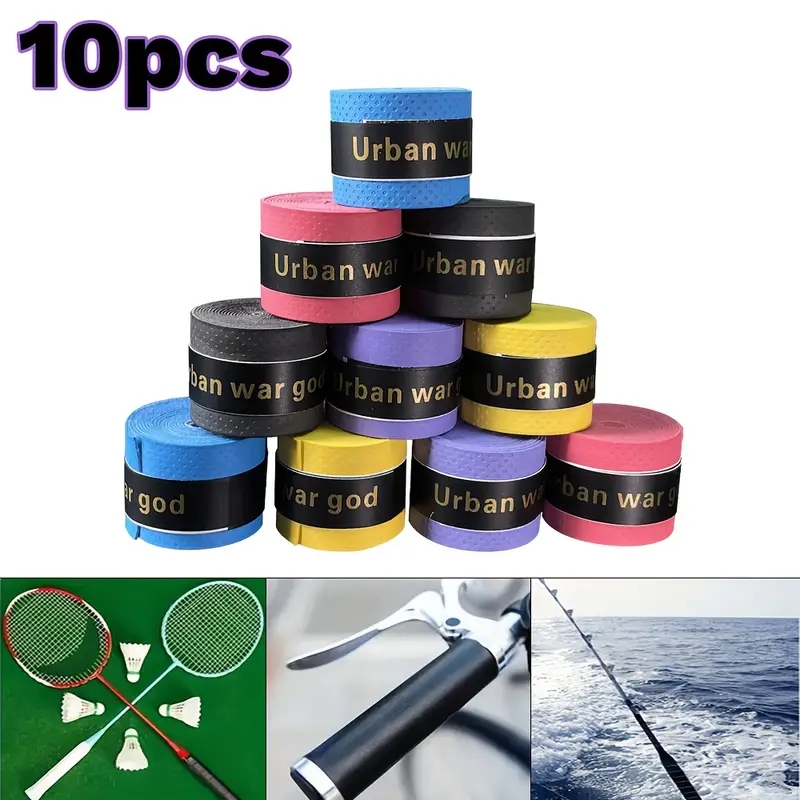شريط لاصق للريشة الطائرة والتن - مراجعة Badminton Grip Tape وسعره