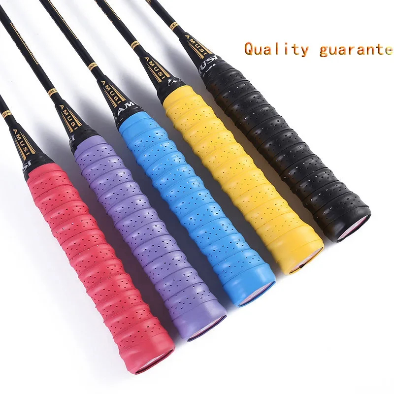 1/4 قطع 6 ألوان من شريط مانع ل - مراجعة Badminton Grip Tape وسعره