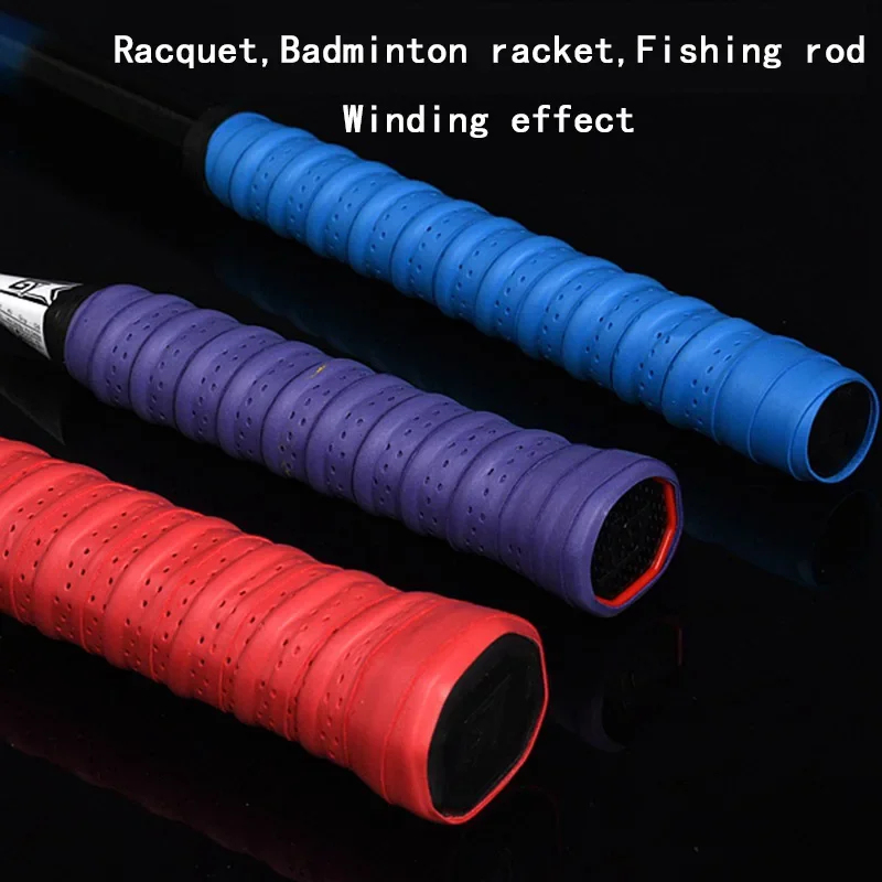 1/4 قطع 6 ألوان من شريط مانع ل - مراجعة Badminton Grip Tape وسعره
